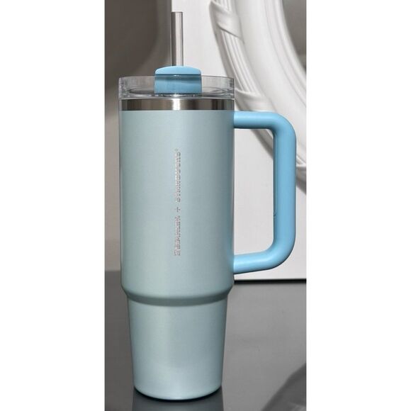 Stanley x Starbucks CHINA Exclusive 2025 SUMMER BLUE Series 30oz Tumbler - Picture 2 of 5